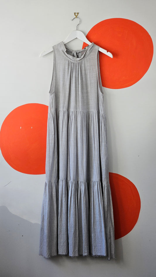 DAYLIGHT MOON Flowing Striped Dress - SIZE 6