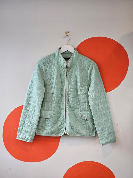 Gerry Weber Light Blue Puffer Jacket | 8 / S