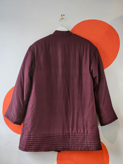 VIANE Vintage Silk Jacket - SIZE L