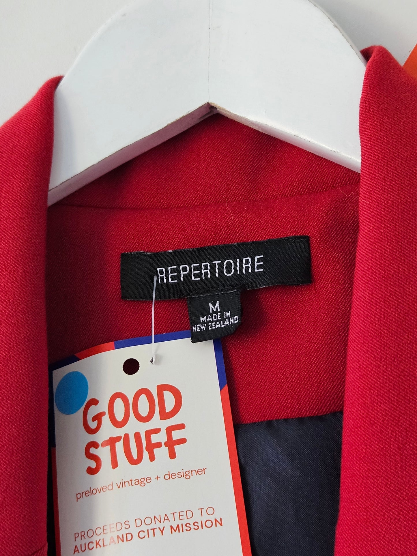 REPERTOIRE Sleeveless Split Side Jacket - SIZE M