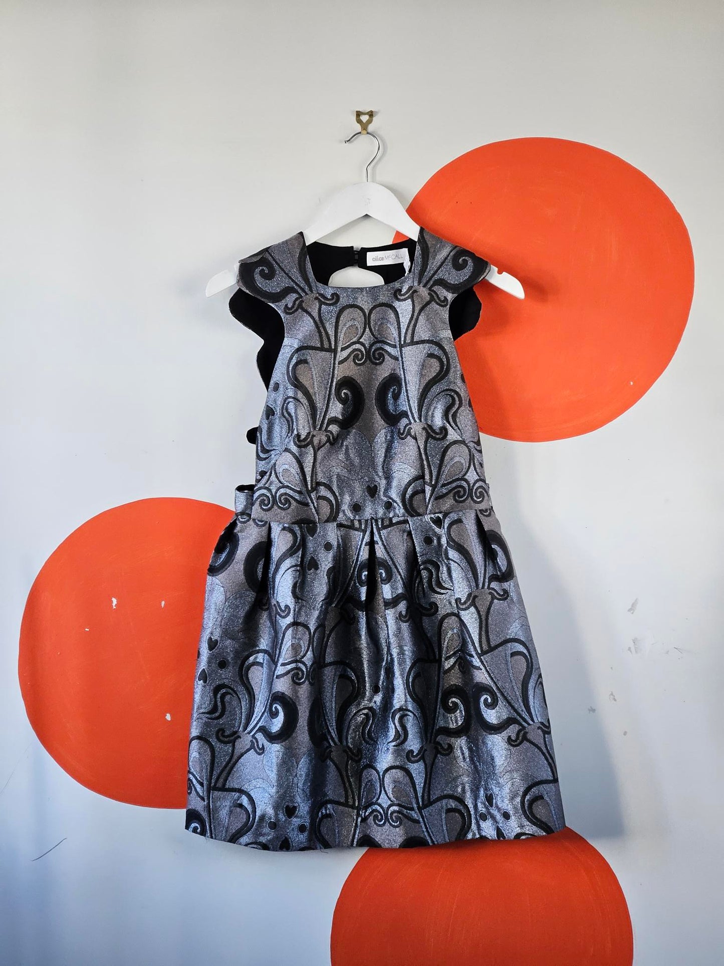 Alice McCall 'Like Rain' Platinum Pattern Dress
