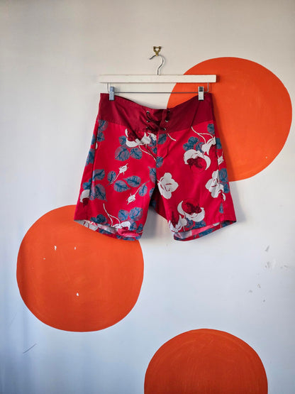 Undercover Japanese Floral Pattern Men's Shorts