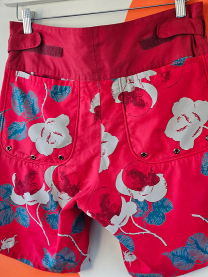 Undercover Japanese Floral Pattern Men's Shorts