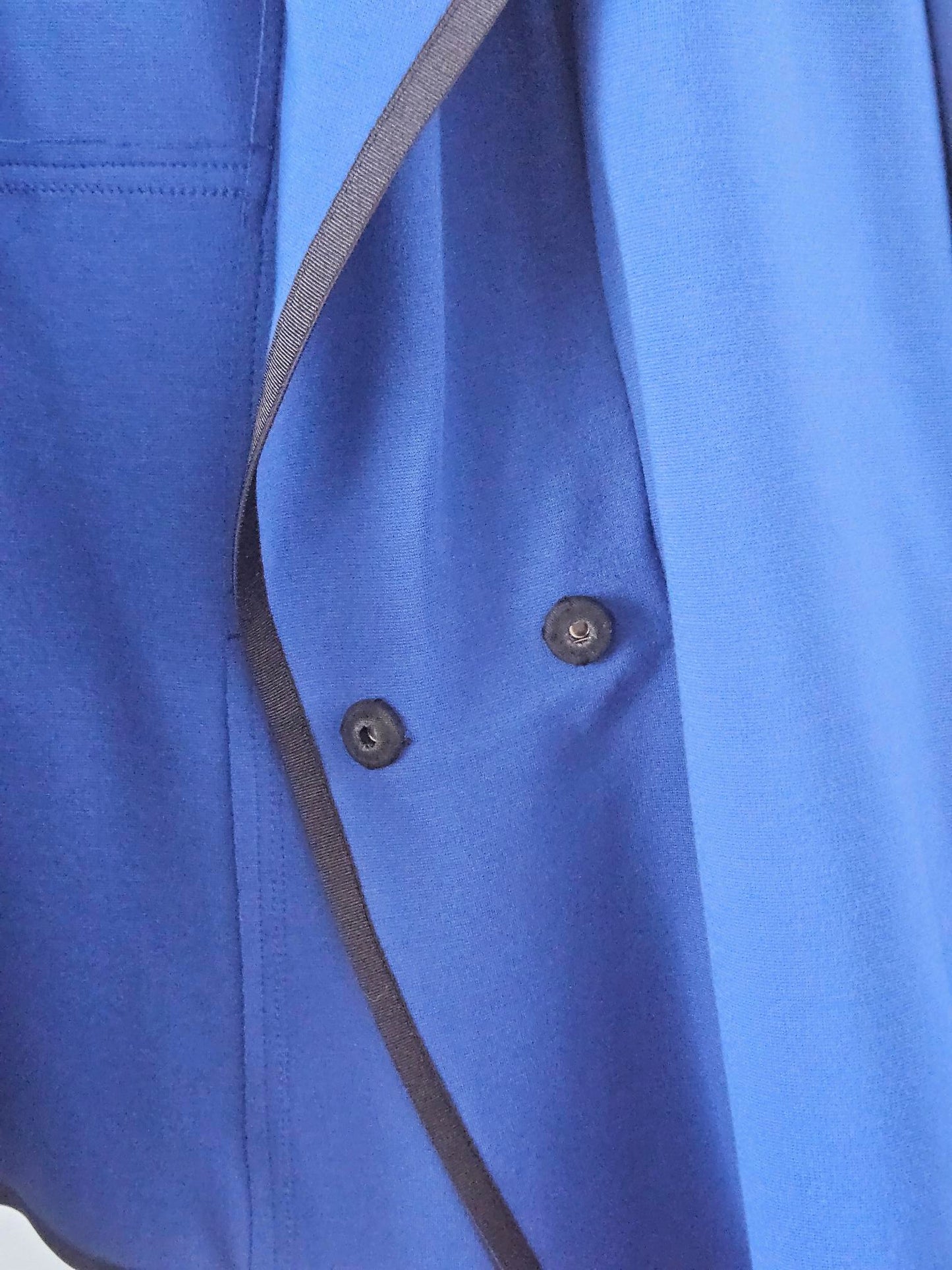 Paula Ryan Blue Blazer with Black Trim