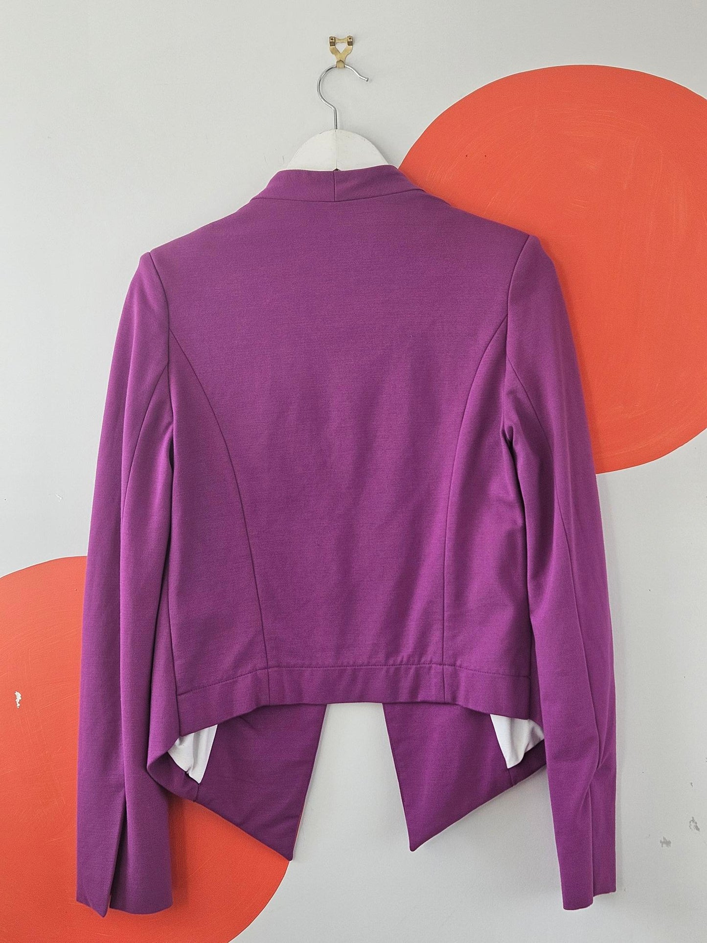 Andrea Moore Pink Knit Blazer