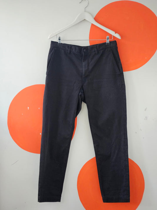 Comme des Garçons Homme Deux Black Cotton Men's Pants