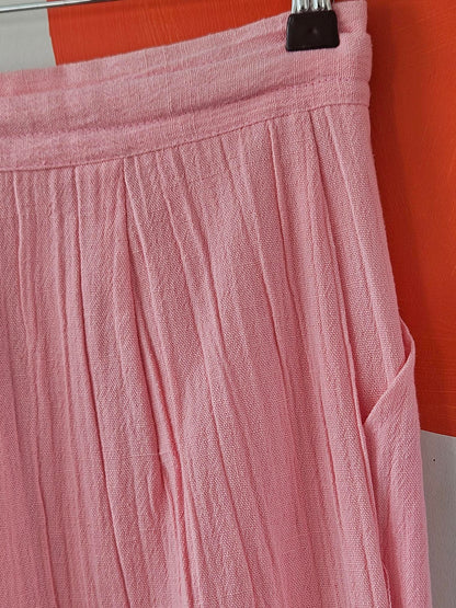 Put On Vintage Pink Textured Pants