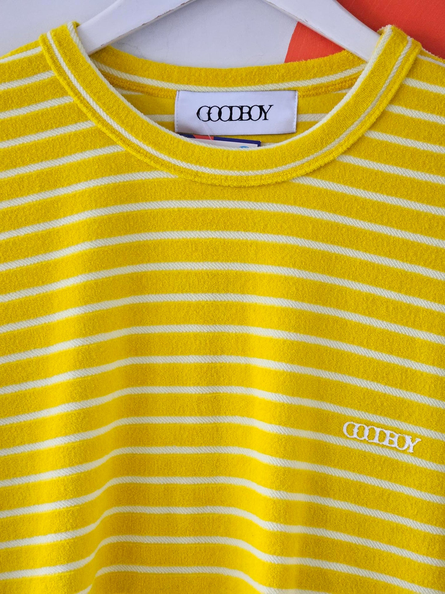 Goodboy Yellow Textured Men's Crewneck