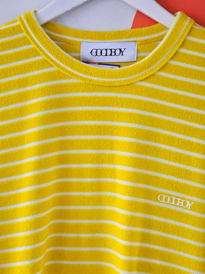 Goodboy Yellow Textured Men's Crewneck