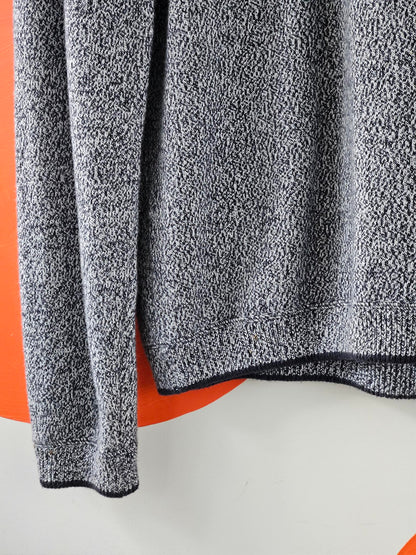 Ted Baker Black-White Pattern Knit Men's Jumper