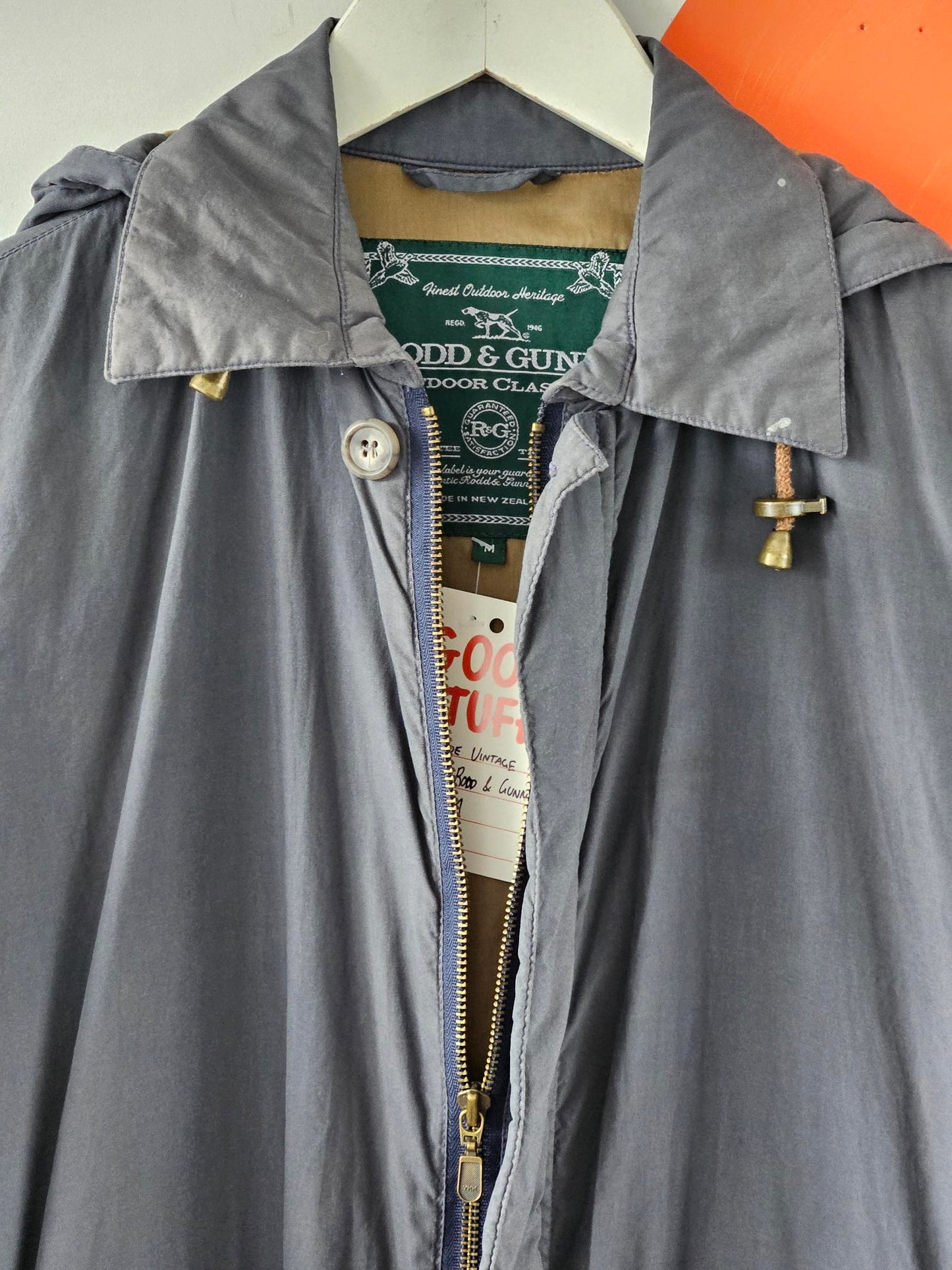 Rodd & Gunn Vintage Grey-Blue Men's Parka