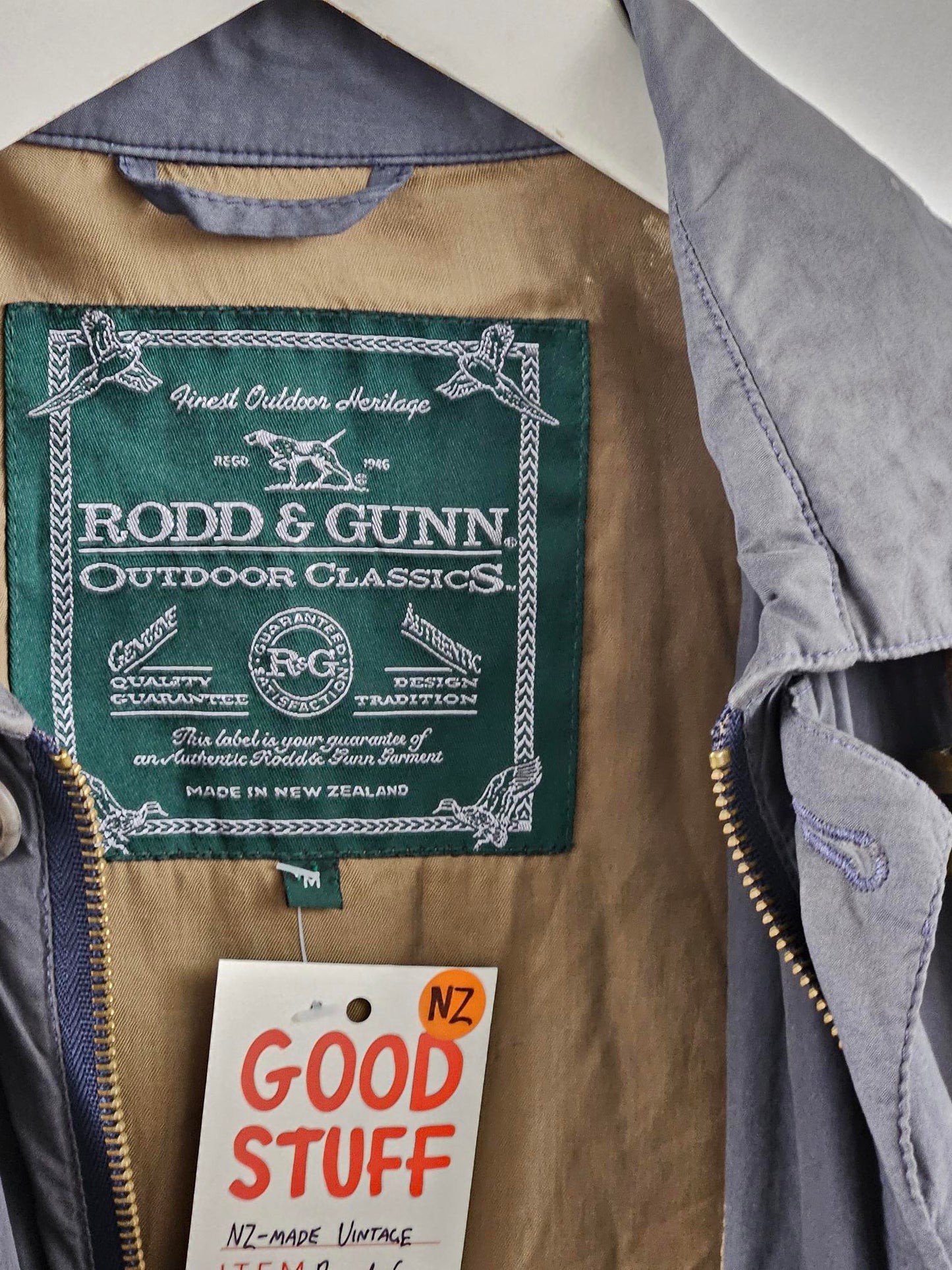 Rodd & Gunn Vintage Grey-Blue Men's Parka