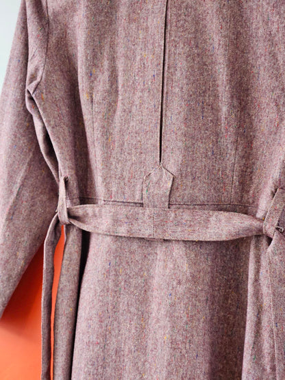 Vintage Pink Wool Coat