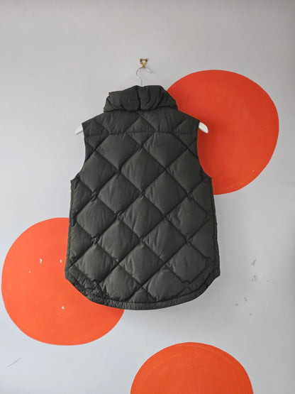 Country Road Olive Puffer Vest