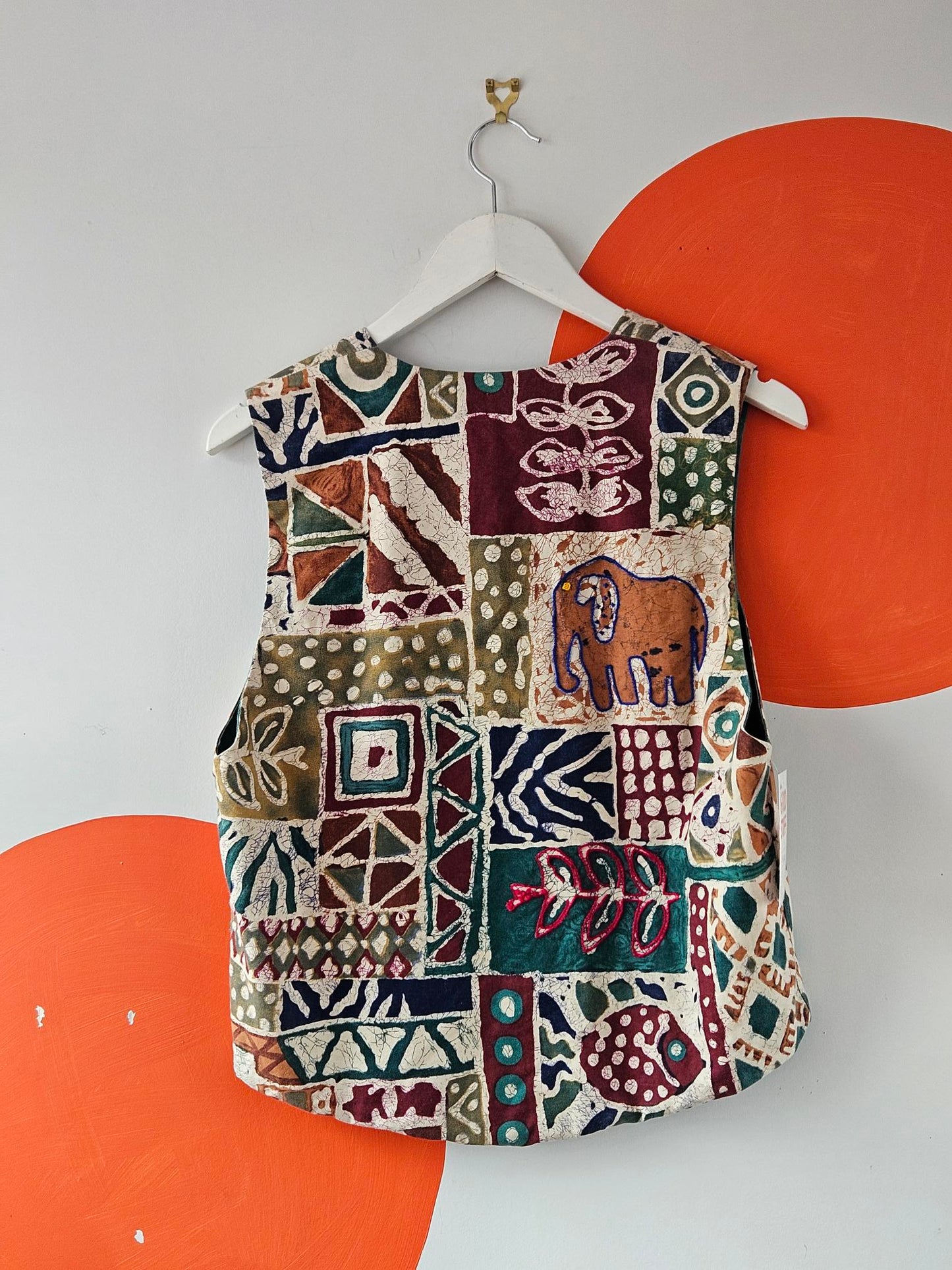 Vintage Patterned Waistcoat