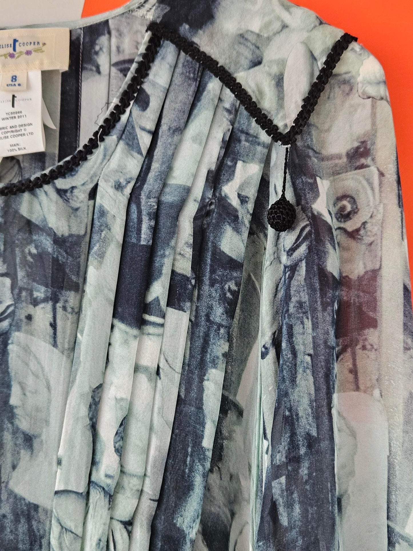 Trelise Cooper Classical Print Silk Dress