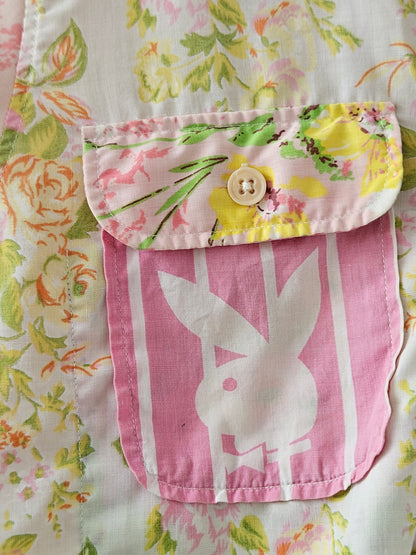 Lucky Dip One-of-a-Kind Multicolour Floral & Bunny Pattern Shirt