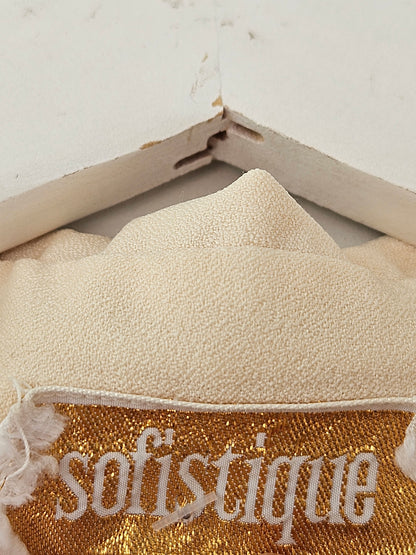 Sofistique Vintage Cream Blouse