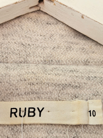 Ruby Light Grey Wool Blend Jacket