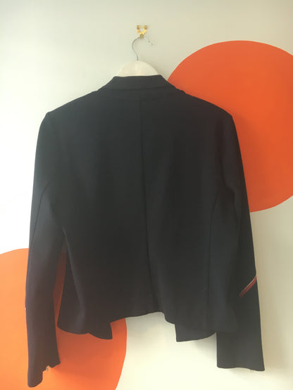 REPERTOIRE Black Fitted Blazer Sz 12