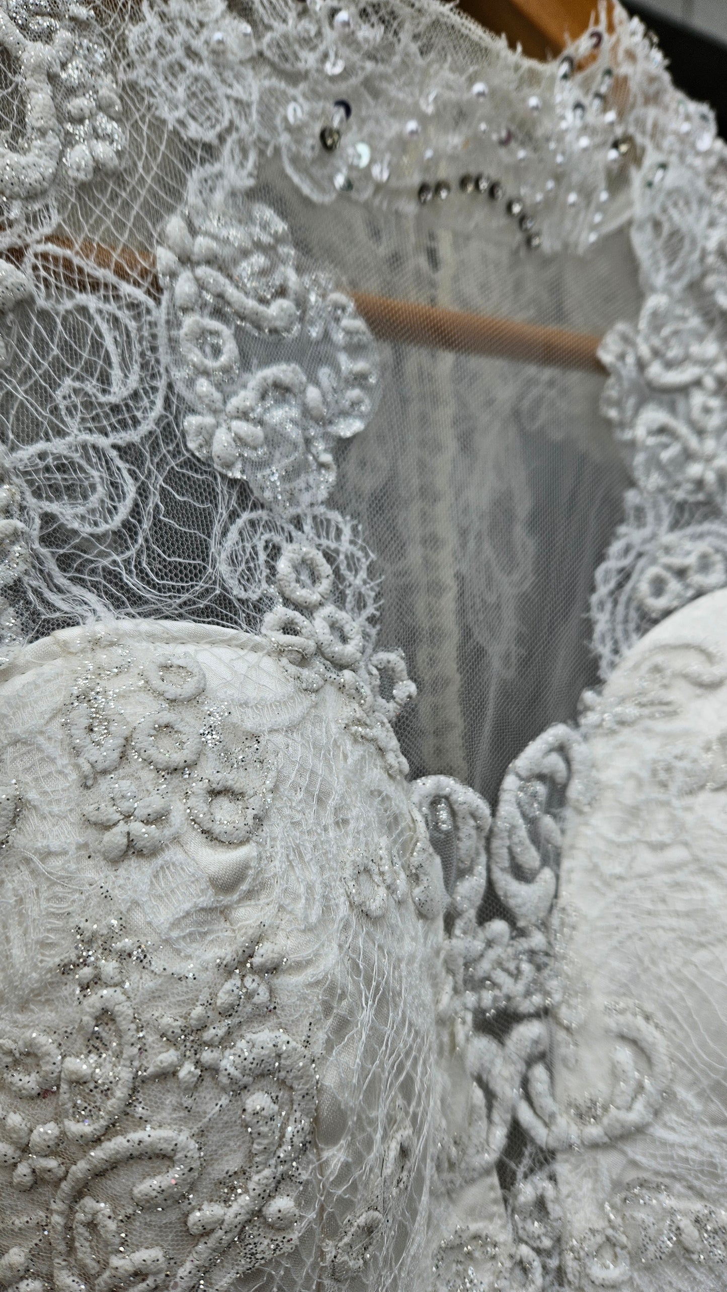 Wedding Dress with long train