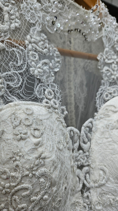 Wedding Dress with long train