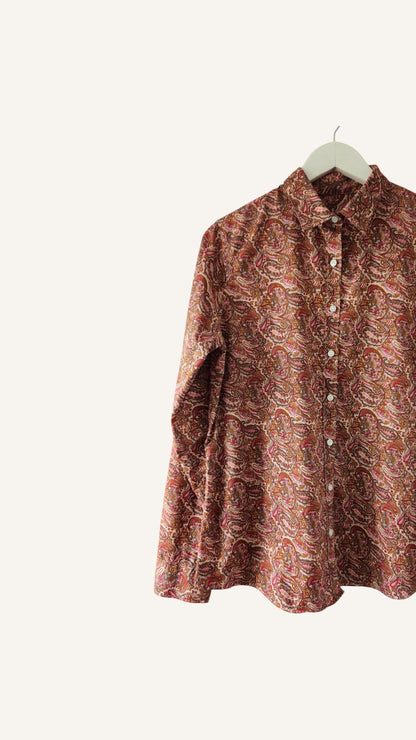 Paisley Button-Down Shirt