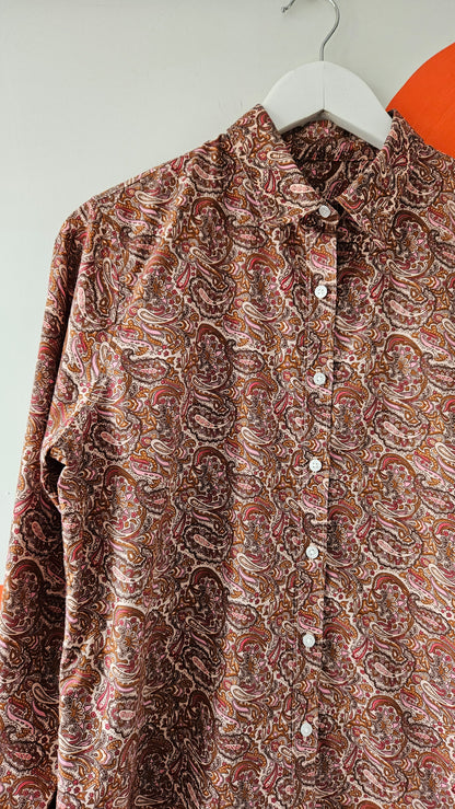 Paisley Button-Down Shirt