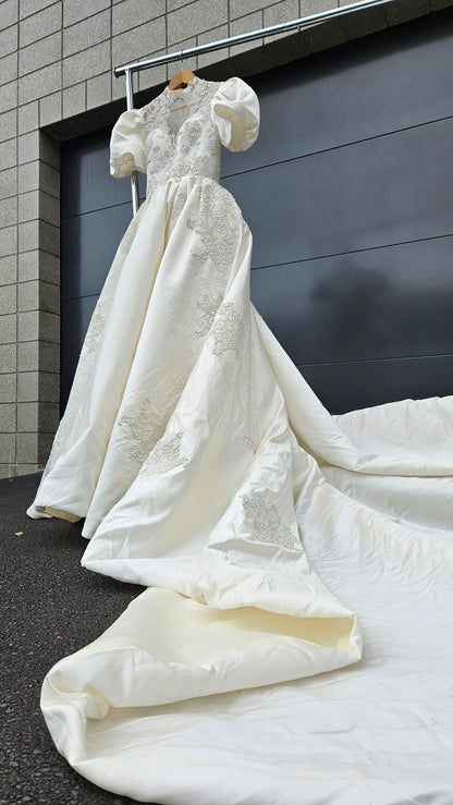 Wedding Dress with long train