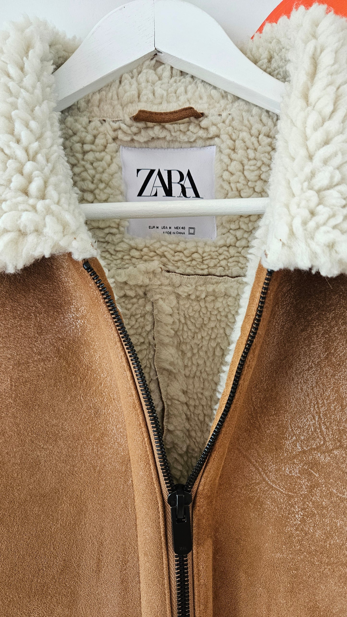 Faux Shearling Zara Fleece Bomber