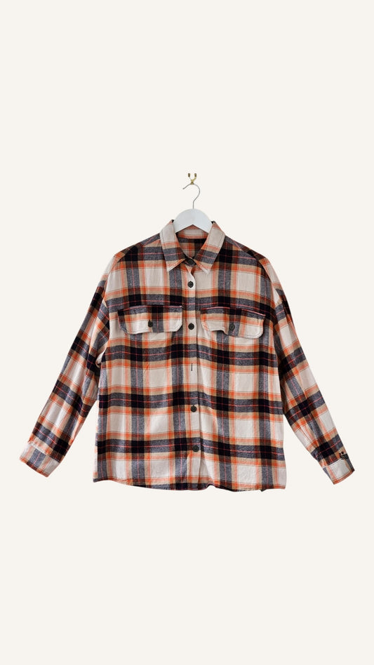 Jupe Vendue Plaid Beatles Print Men's Shirt