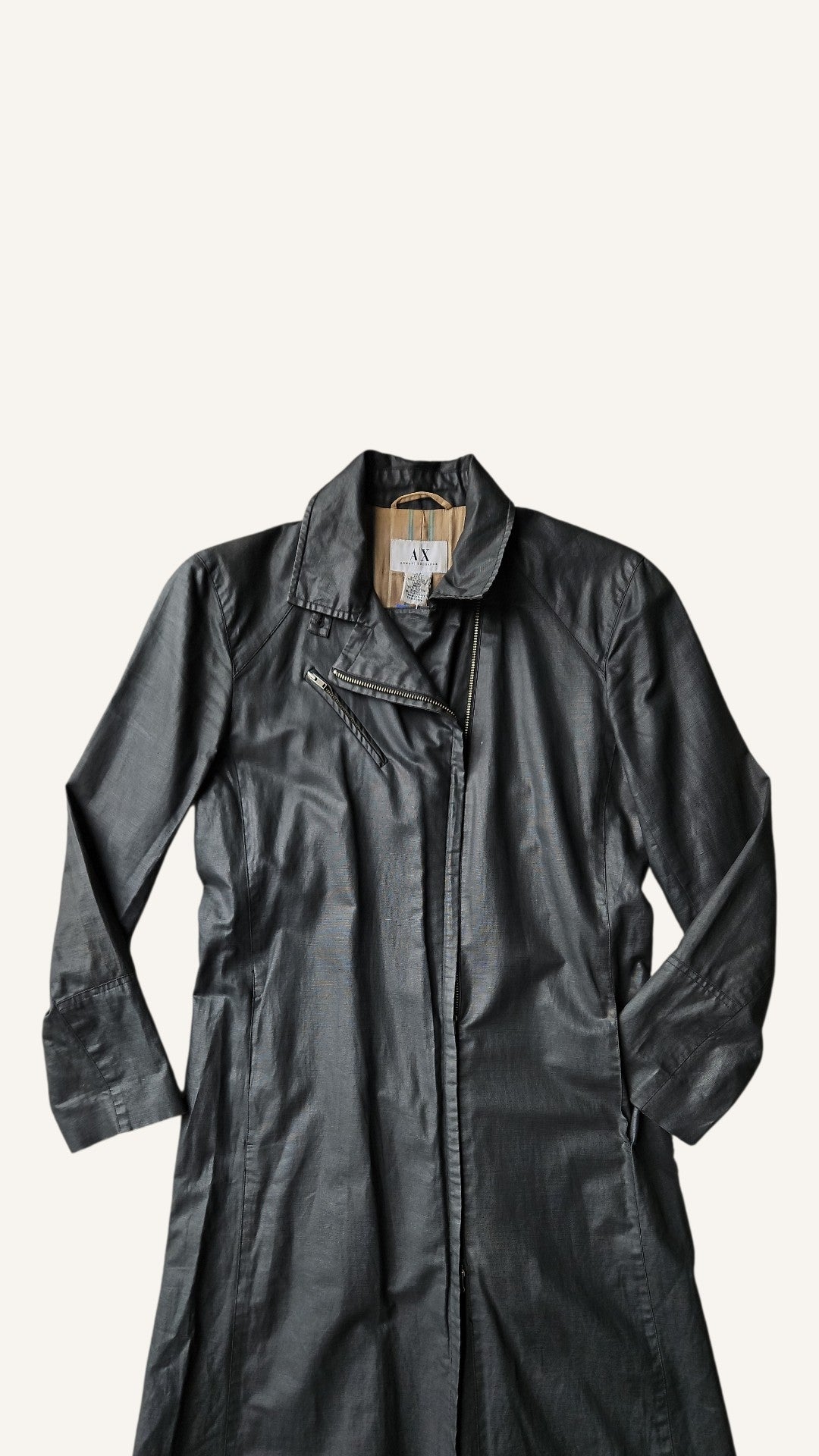 Coated Canvas Coat