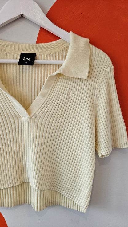 Lee Cropped Knit Shirt