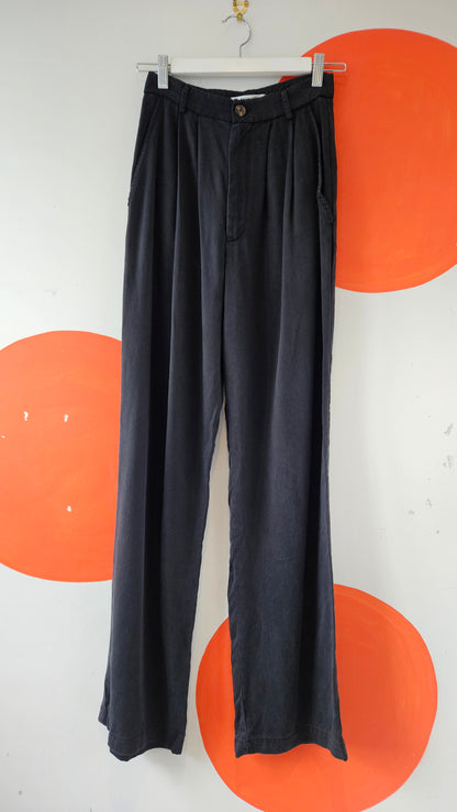 Wide Leg Tailored Pants