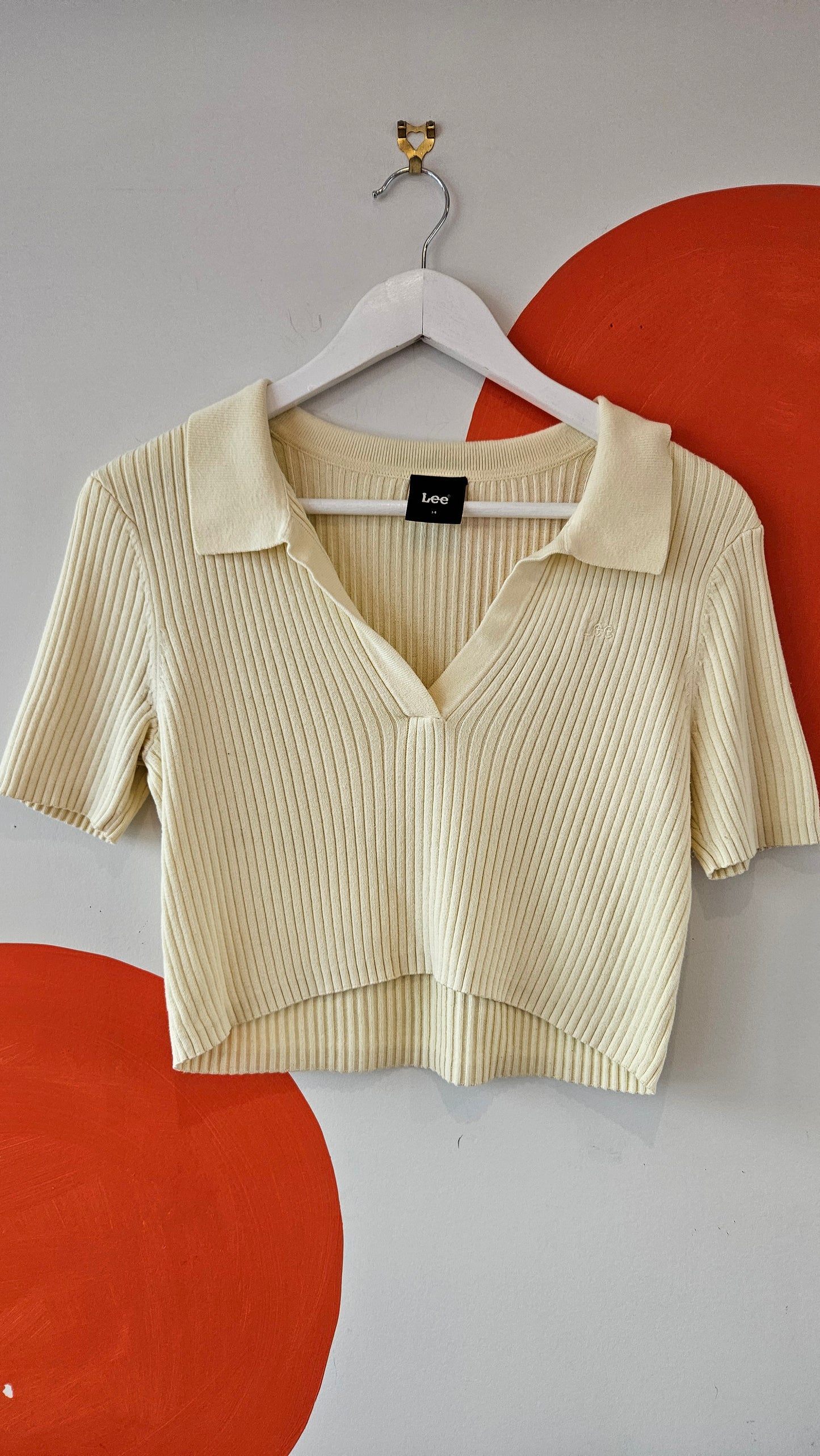 Lee Cropped Knit Shirt