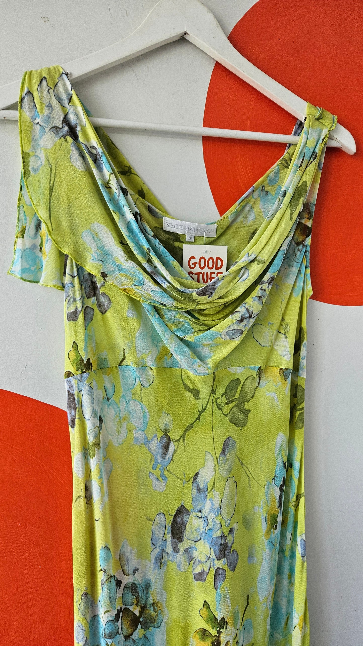 Sheer Tea-Length Dress