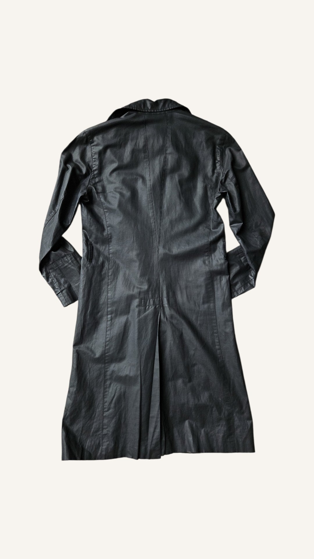 Coated Canvas Coat