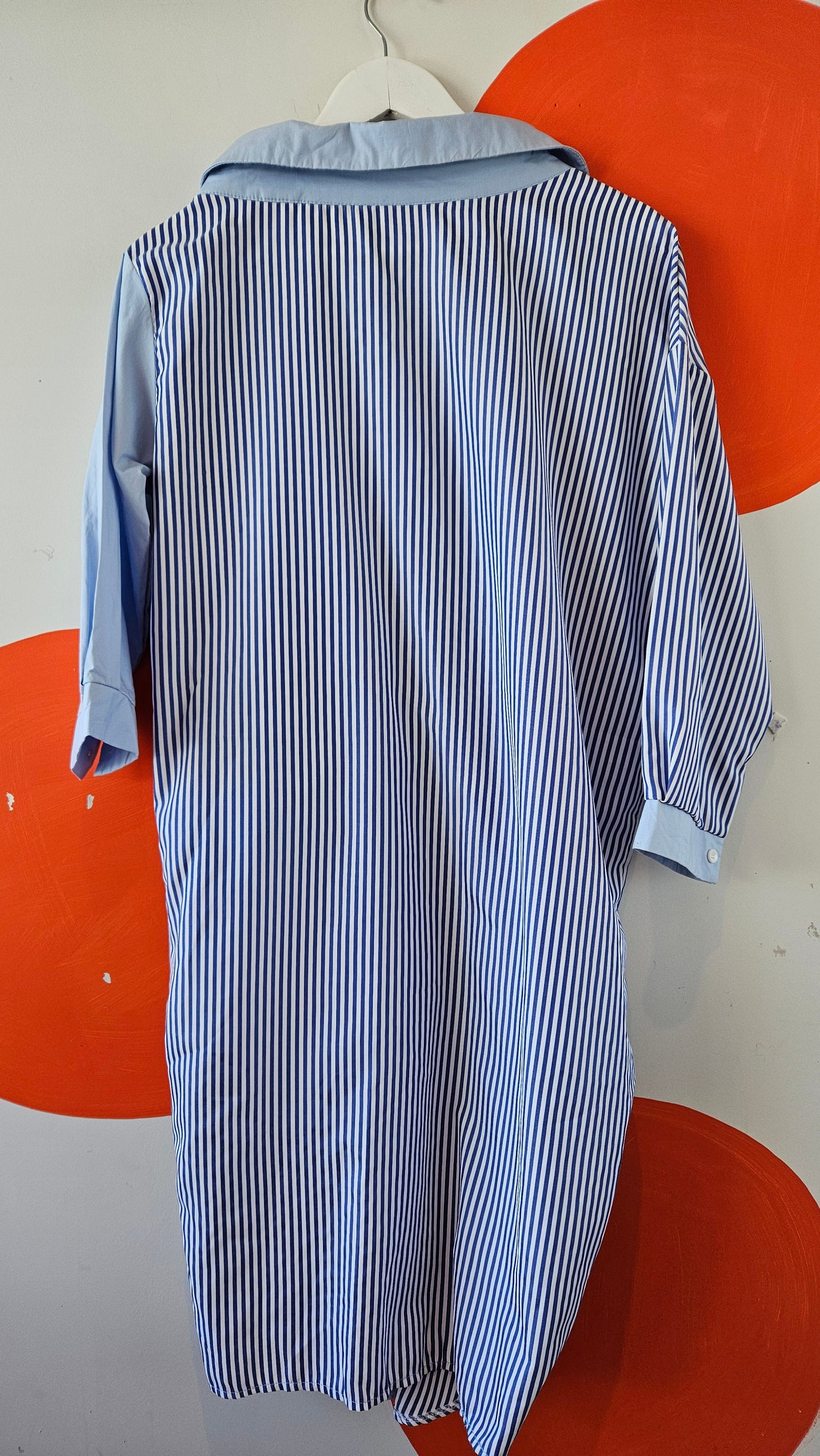 Asymmetrical Button-Down Dress