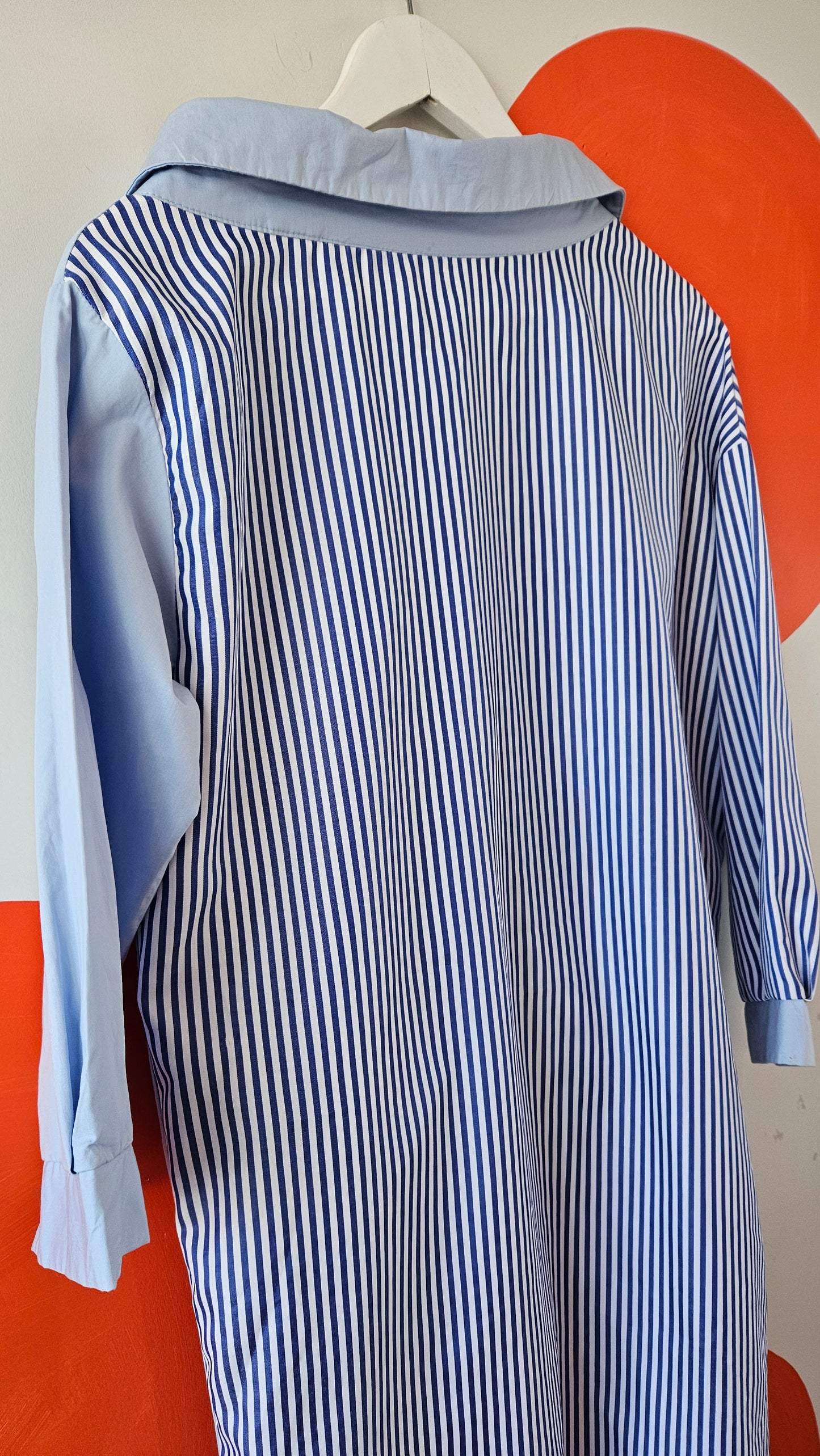 Asymmetrical Button-Down Dress