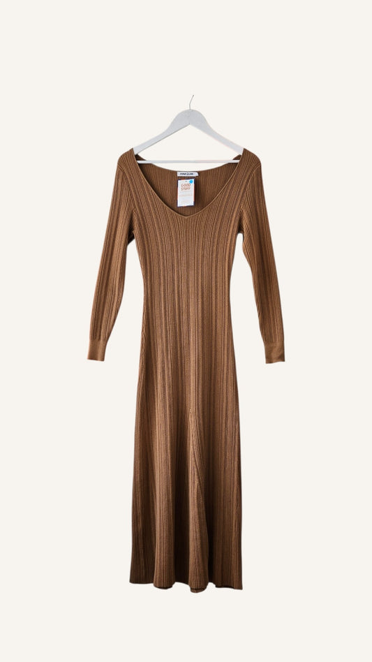 Anna Quan 'Emory' Beige Knit Dress