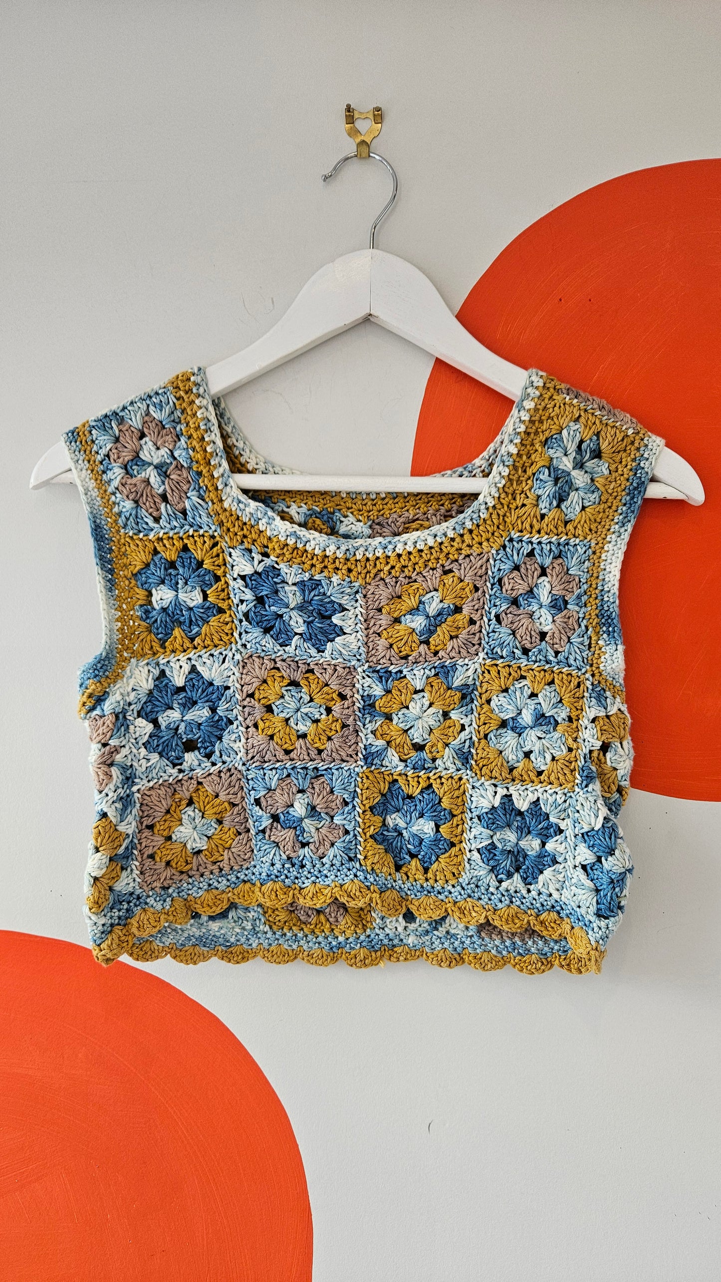 Hand Crochet Crop-Top