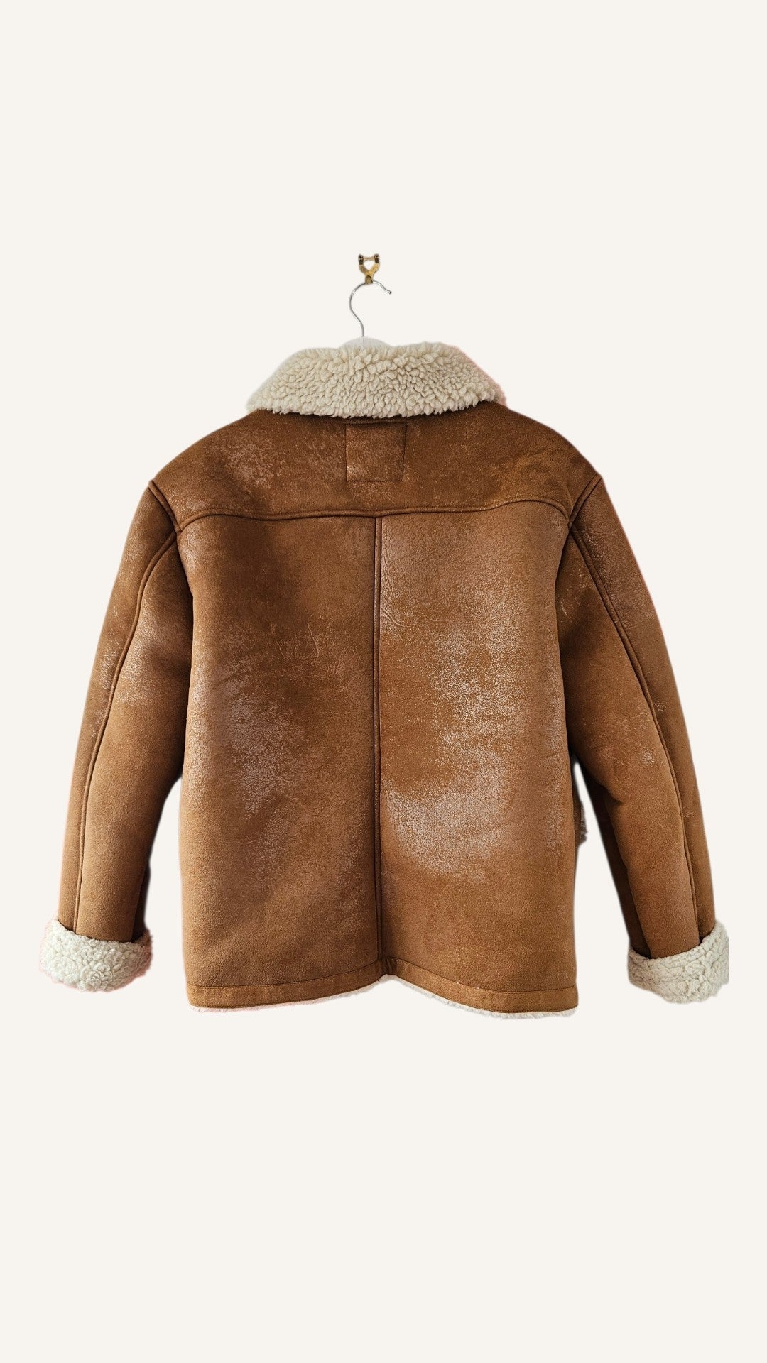 Faux Shearling Zara Fleece Bomber