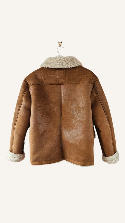 Faux Shearling Zara Fleece Bomber