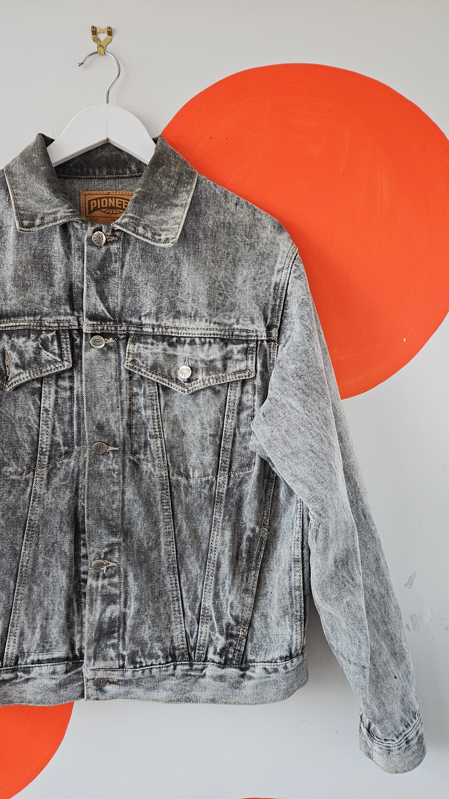 Pioneer Denim Jacket Stonewashed