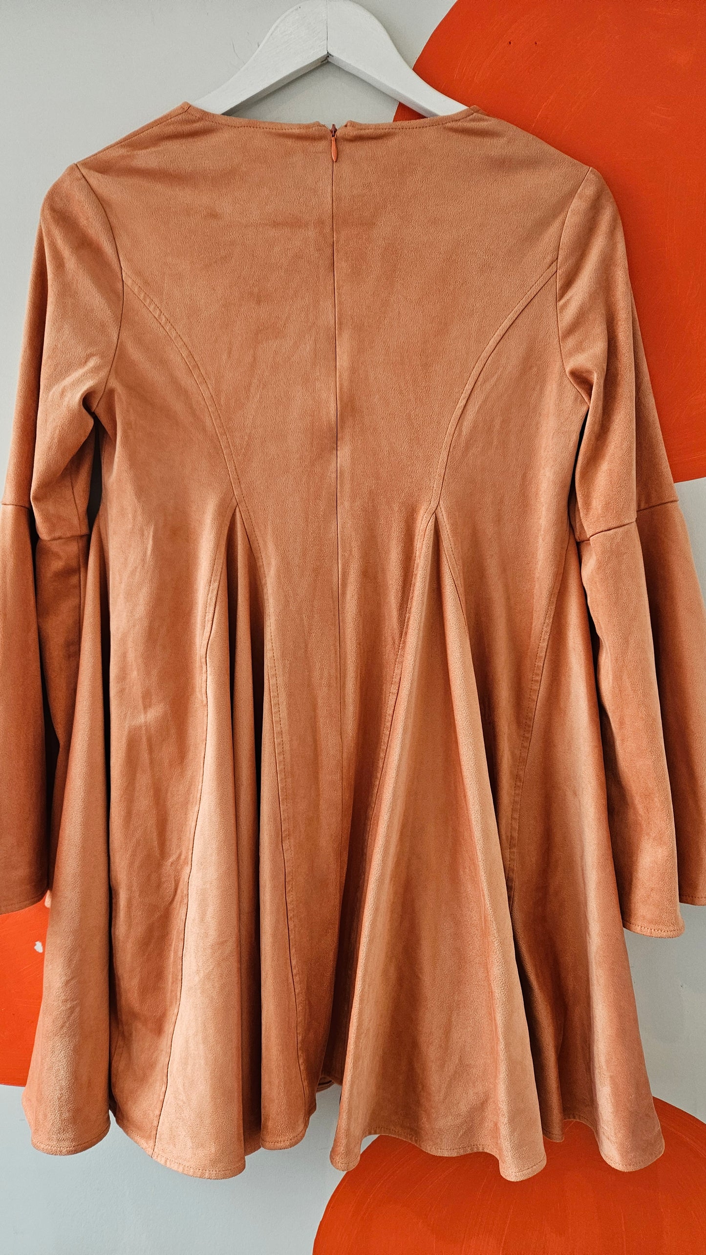 Rose Mlml Suede Mini Dress