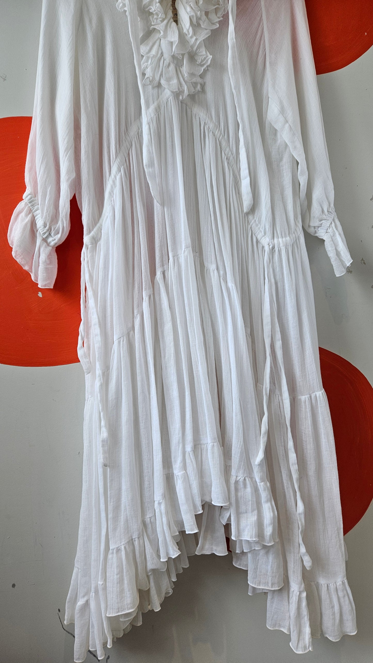 Flowy Tiered Cotton Dress