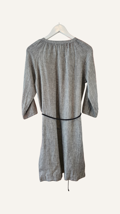 Linen Midi-Dress