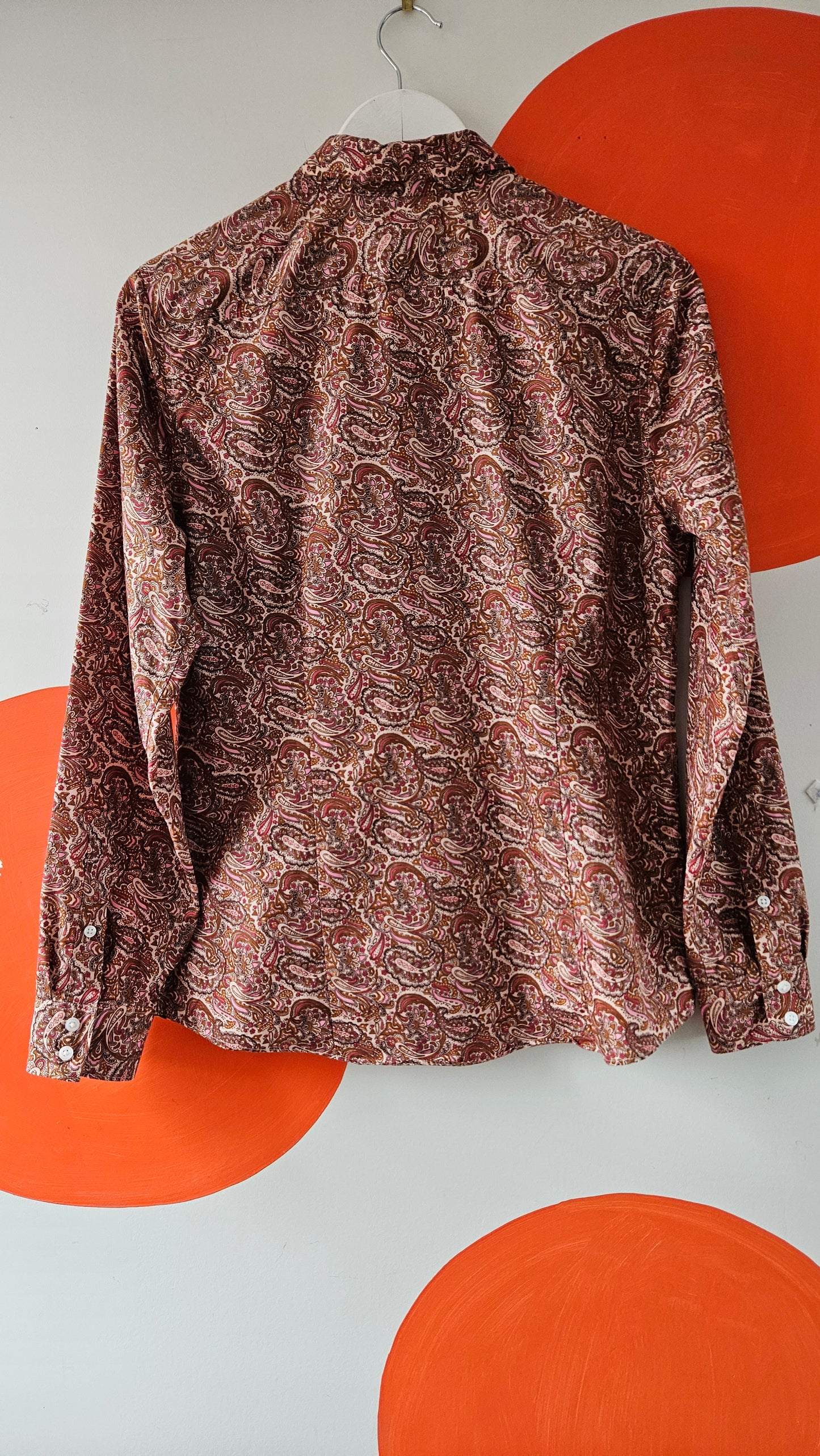 Paisley Button-Down Shirt