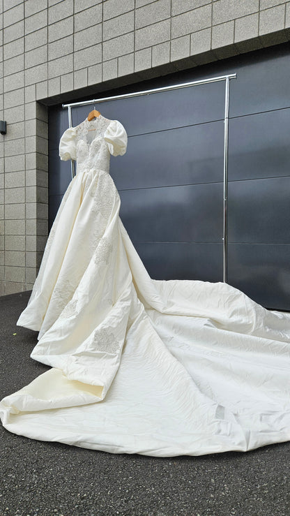 Wedding Dress with long train