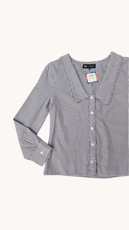 Gingham Blouse